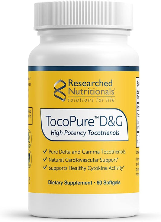 Researched Nutritionals TocoPure D&G (60 Softgels)