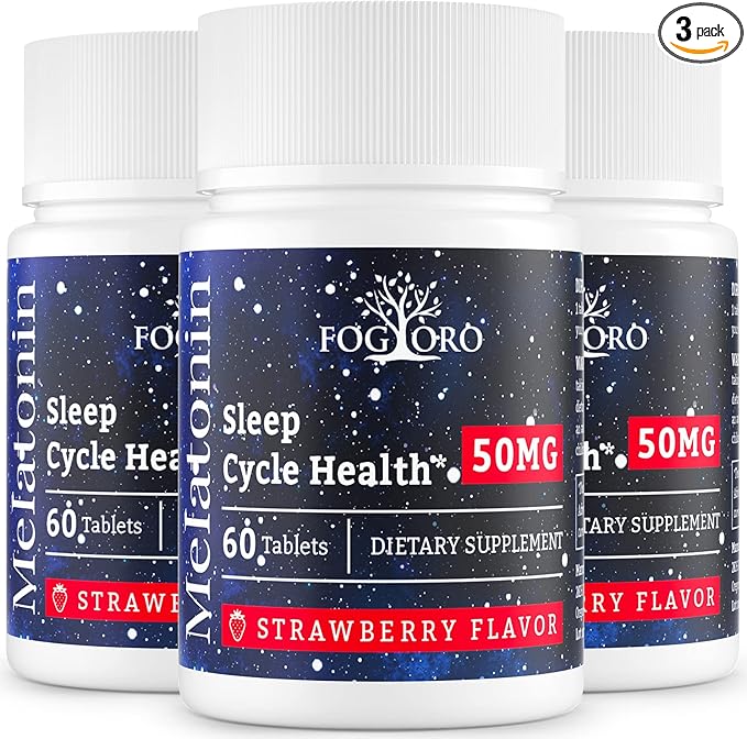 Powerful Melatonin -Fall Asleep Faster, Stay