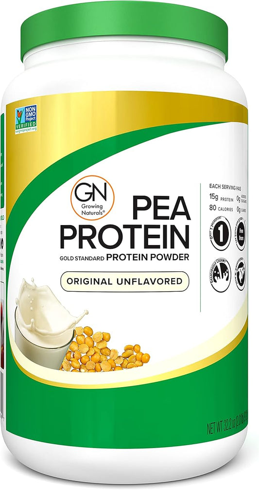 Raw Pea Protein Powder, Vegan Plant 2 Pound 1)