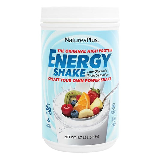Natures Plus Energy Shake 1.7 lb 16 Grams 28 Servings