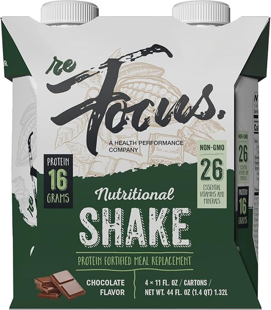 100% Plant-Based Meal Replacement Nutritional Protein 16g Pea 26 Vitamins 11Fl Oz 12)