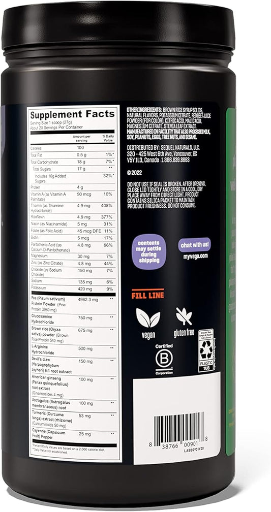 Vega Sport Recovery, Apple Berry 1.2 lbs