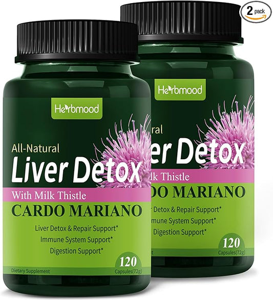 Herdmood Silymarin Milk Thistle Liver Detox 240Count