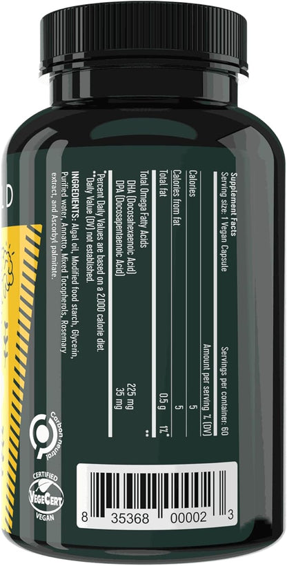 Freshfield Vegan Omega 3 DHA: Sustainably