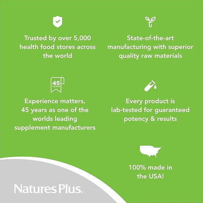 NaturesPlus Vitamin E Chewable 400 iu, 90 Vegetarian 90 Servings