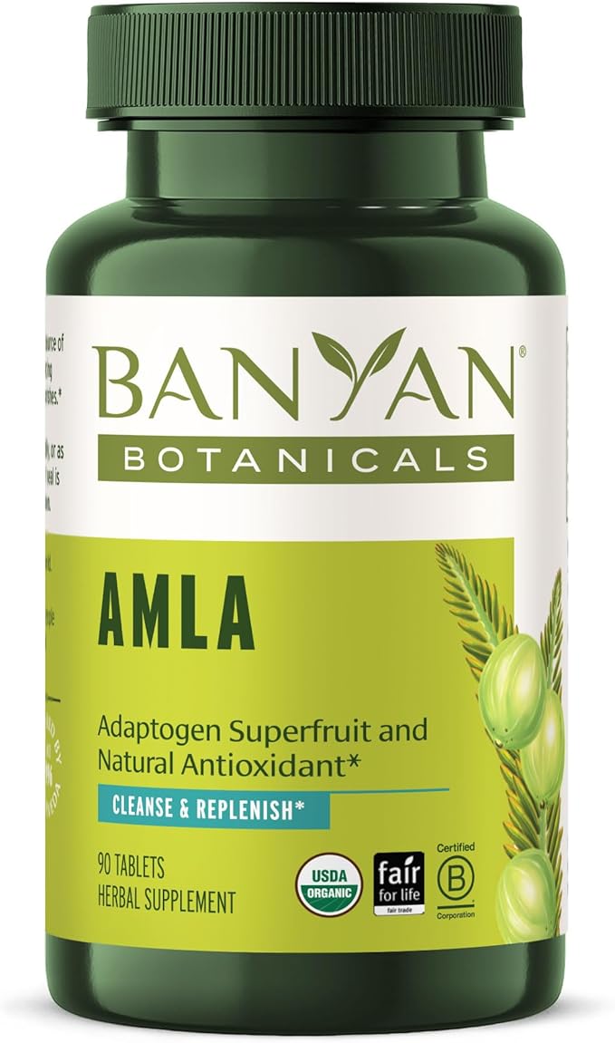 Banyan Botanicals Amla (Amalaki) Tablets – 90 Tablets