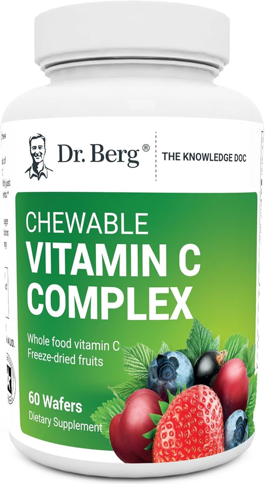 Dr. Berg Chewable Vitamin C Complex 60 Delicious