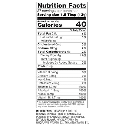 BetterBody Foods Organic Energy Blend, Plant-Based 12.7 Ounces