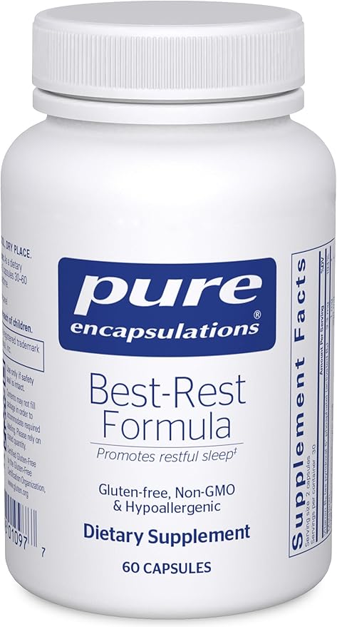 Pure Encapsulations Best-Rest Formula 60 Capsules