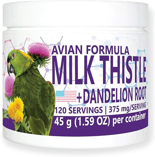 Avian Milk Thistle + Dandelion Root (120 Servings)