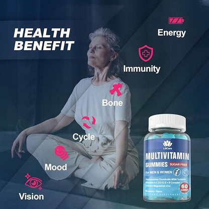 Multivitamin for Women 50+ & Men, D3 K2 K2 &
