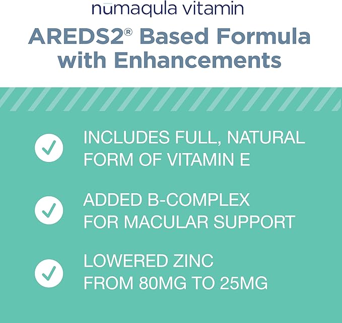 PRN nūmaqula Vitamin – AREDS2 Eye 1 Month