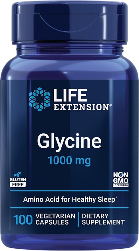 Life Extension N-Acetyl-L-Cysteine (NAC) & Glycine 1000 mg, 100 capsules