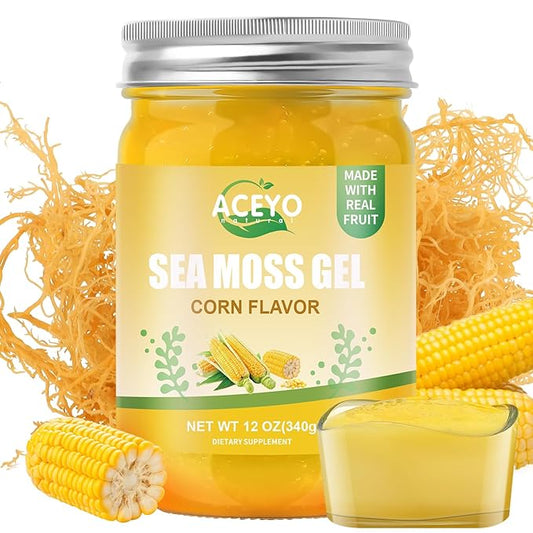 (12 OZ) Irish Sea Moss Gel 102 Vitamins