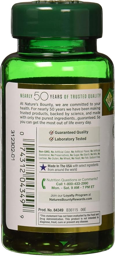Nature's Bounty Cranberry Fruit 4200 mg, 120 Softgels 2)
