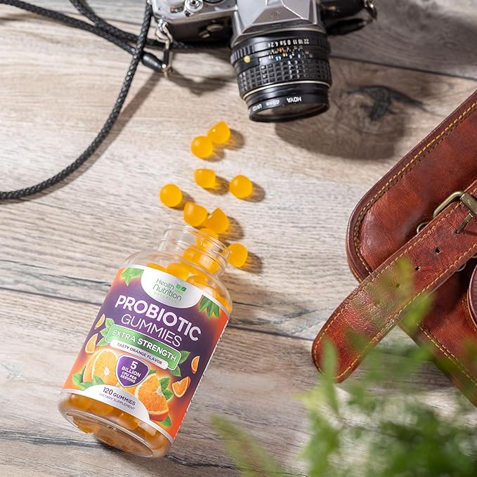 Daily Probiotic Gummies for Women & 5 Billion 120 Gummies
