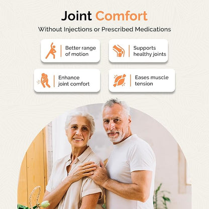 Golden Revive + Joint Support Supplement Featuring Turmeric with Black Pepper, Quercetin, and Magnesium- Turmeric Black Pepper Supplement - 6 Active Ingredients for Joint Care - 60 Capsules