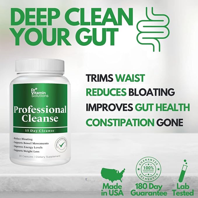 Dr Vitamin Professional Detox Cleanse 15 Day 2-Pack (60 (60 Capsules)