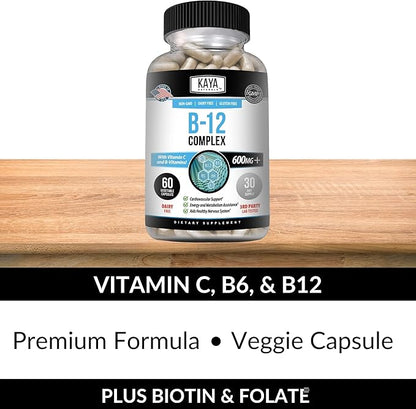 Kaya Naturals B-12 Complex 60 Count