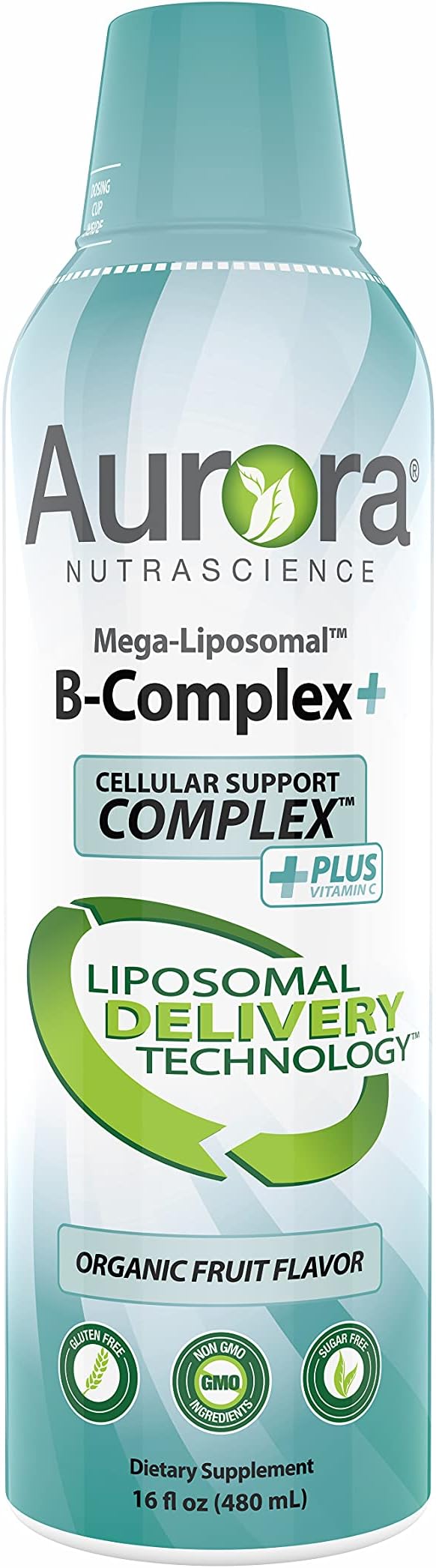 Aurora Nutrascience, Mega-Liposomal B-Complex + Vitamin 16 fl (480 mL)
