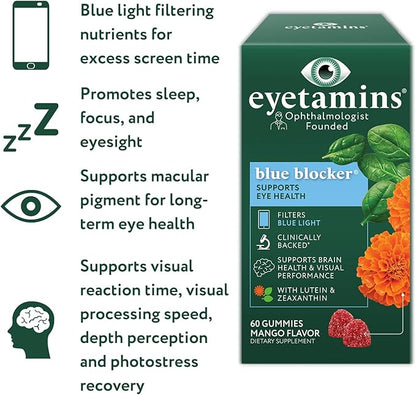 Blue Blocker® Eye Health 60 Lutein