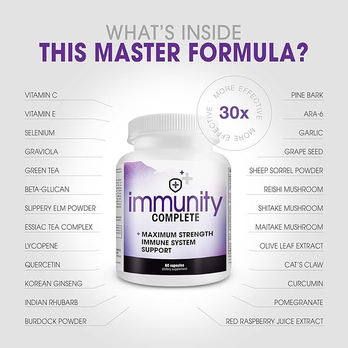 Immunity Complete - 20-in-1 Immune System 60ct