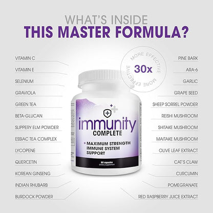 Immunity Complete - 20-in-1 Immune System 60ct