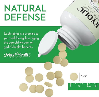 Maxi Health Kyolic Organic Garlic Supplement (360 Count)