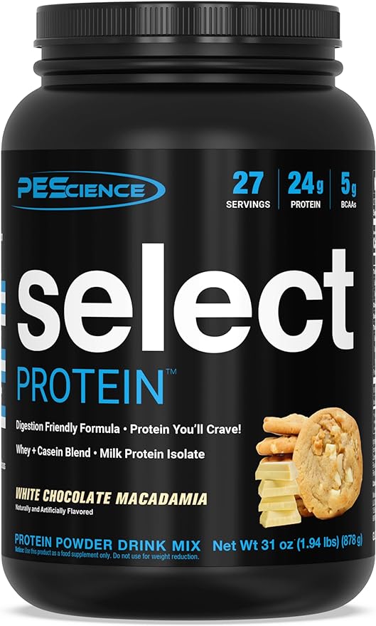 PEScience Select Low Carb Protein Powder, 27 Serving,