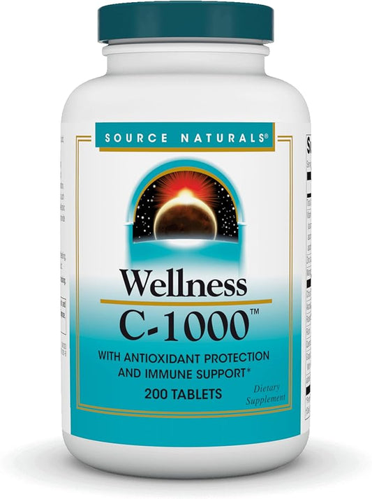 SOURCE NATURALS Wellness C-1000 Tablet, 200