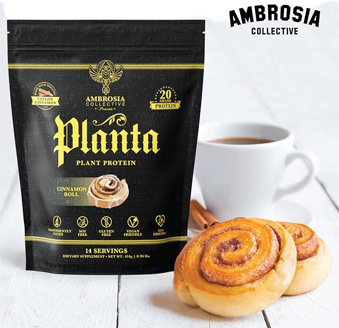 Ambrosia Planta - Premium Organic Plant-Based 14 Servings