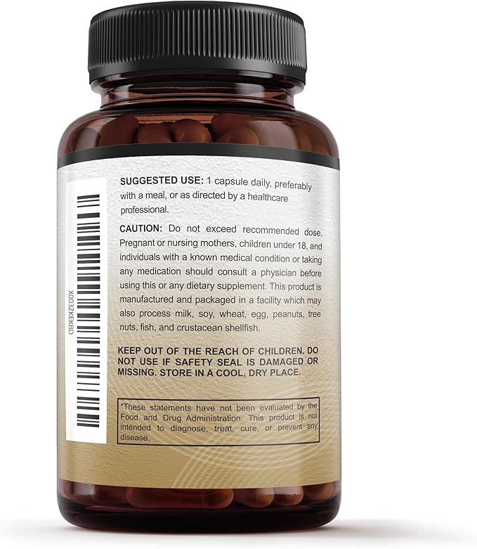Premium Geranylgeraniol Supplement – GG-Gold 150mg CoQ10 Production 60 Capsules