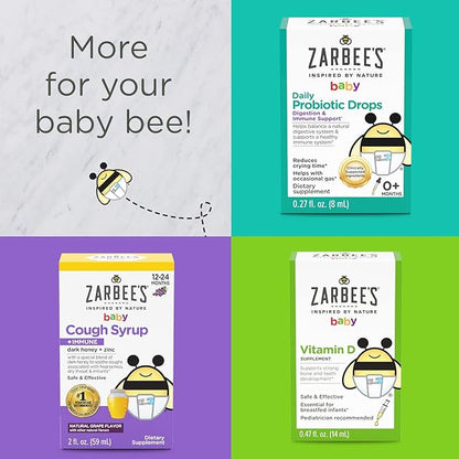 Zarbee's Baby Nasal Saline Spray, Soothing 3Fl Oz 2)