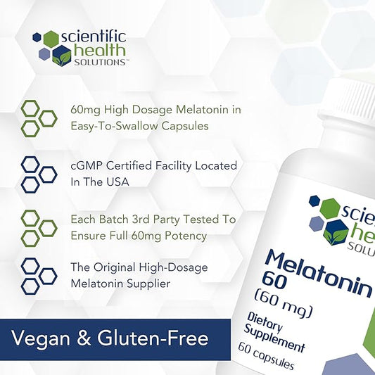 Melatonin 60mg | High Dosage Melatonin