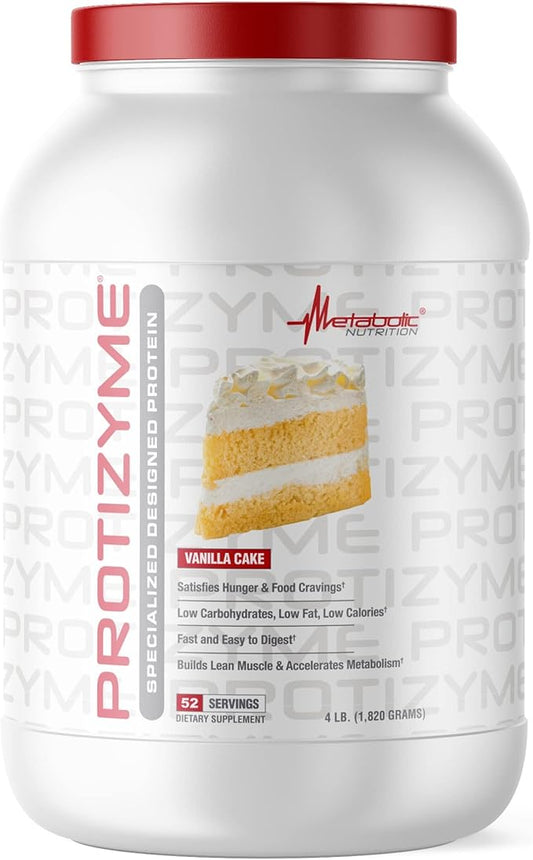 Metabolic Nutrition, Protizyme, 100% Whey Protein 24 Essential 4 Pound (52 ser)