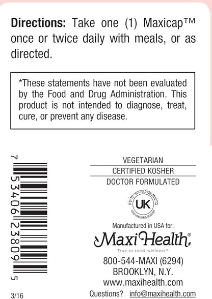 Maxi Health CO Q10 100mg Q10 Supplement 90 Liquid