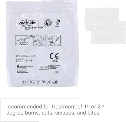 Spenco 2nd Skin Moist Burn Pads, (1.5 x 2 Inches), 6-Count