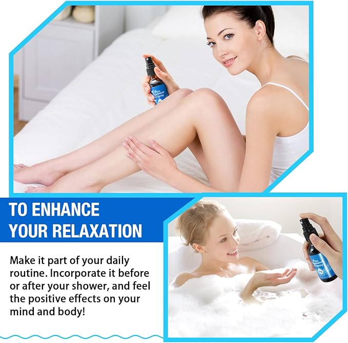 Magnesium Oil Spray,2pcs Magnesium Oil Massage,4.04 fl