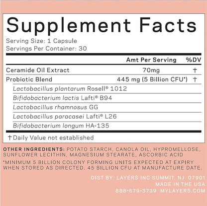 Daily Glow Probiotic Supplements 30ct
