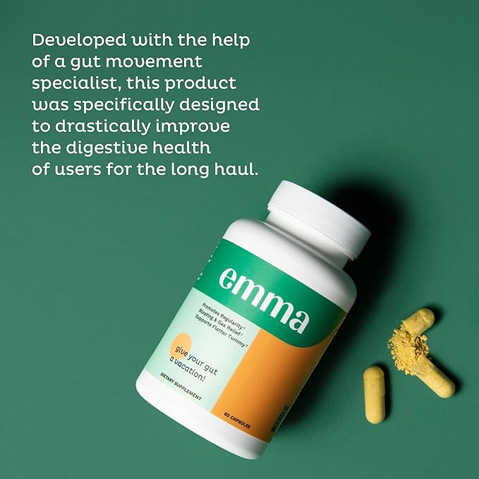 Emma Doctors Endorsed Gut Health Supplement 60 Capsules
