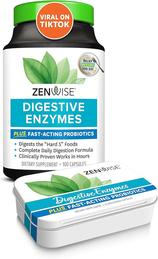 Zenwise Health Digestive Enzymes 115 Count