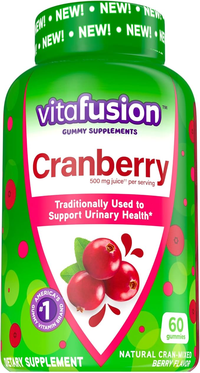 Vitafusion Cranberry Gummies for Women 500mg 90 Count