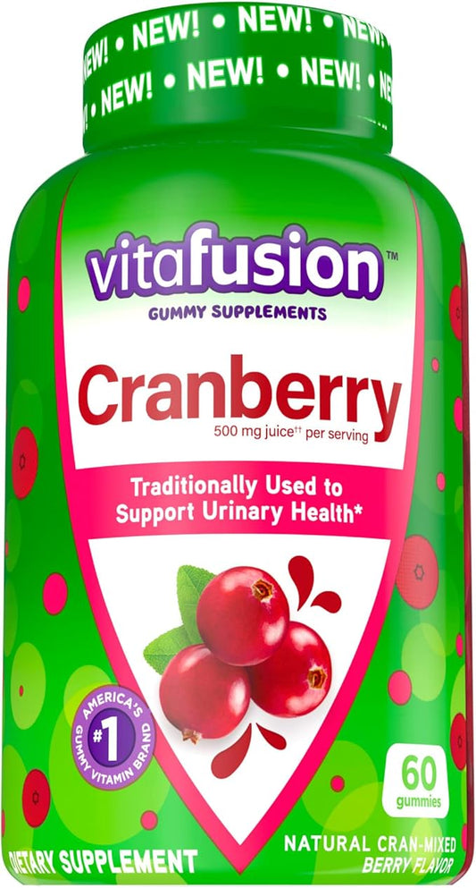 Vitafusion Cranberry Gummies for Women, 500mg 60ct
