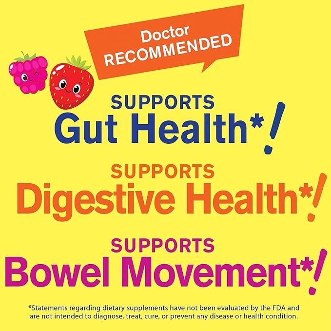 Kids Probiotic Gummies with Prebiotic Fiber