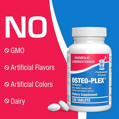Anabolic Laboratories Osteo Plex for Women 120 Tablets D3, Vitamin D3 and