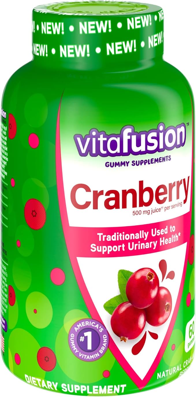 Vitafusion Cranberry Gummies for Women, 500mg 60ct