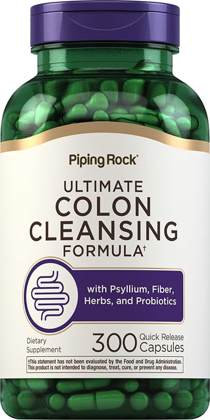 Piping Rock Colon Cleanse Pills 300 Capsules
