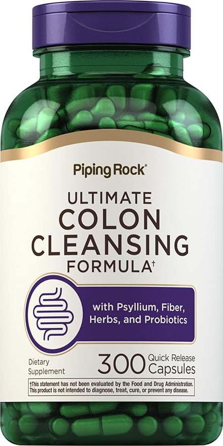 Piping Rock Colon Cleanse Pills 300 Capsules