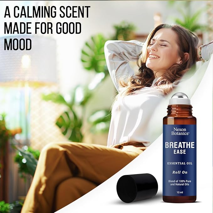 Breathe Ease Essential Oil Roll On 10ml -