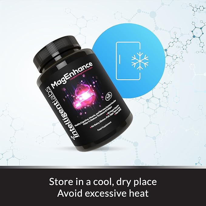MagEnhance Magtein® Magnesium Complex Supplement Magnesium 90 Capsules